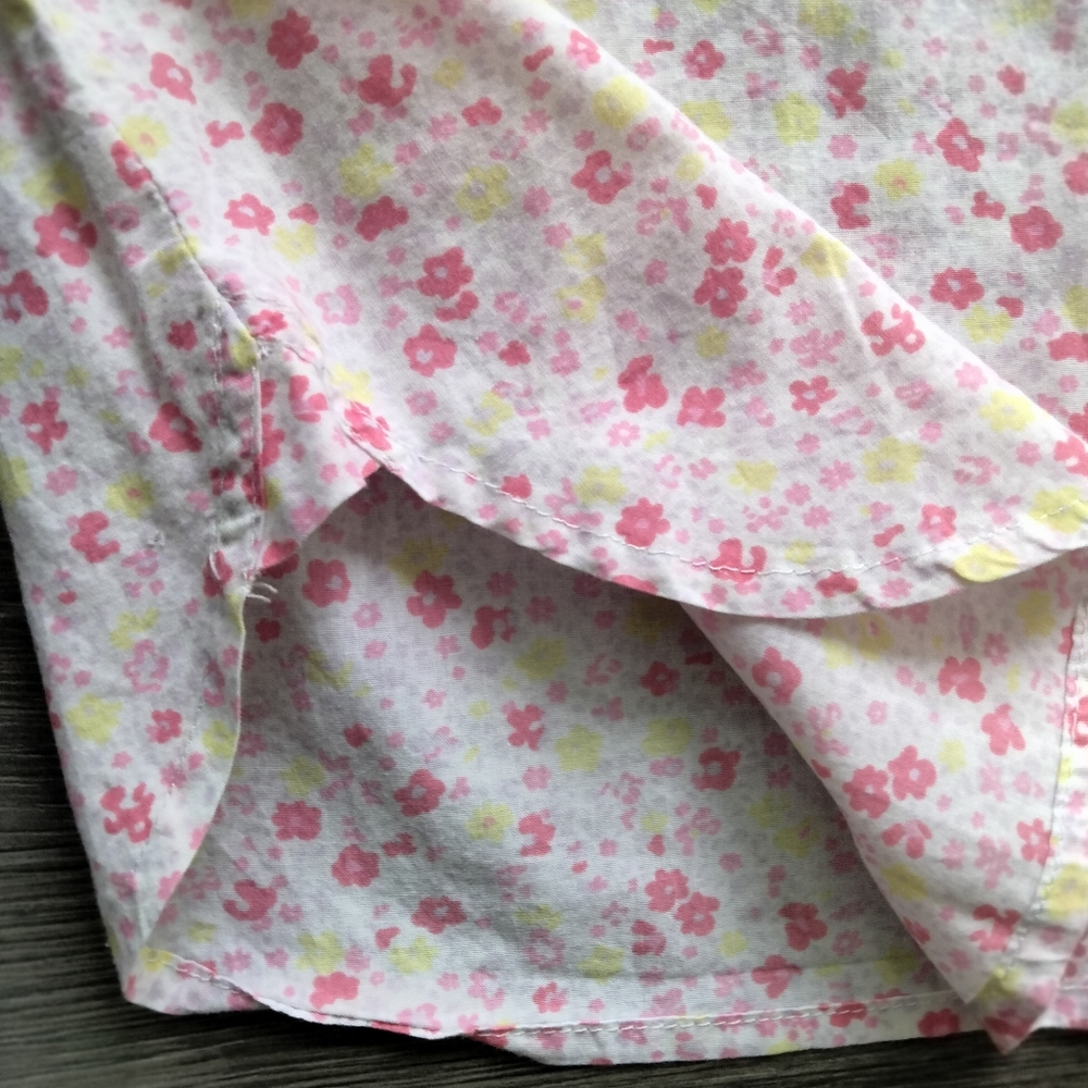 Victoria’s Secret Floral Button Up Long Sleeve Pink Night Shirt Gown Womens Sz S - Picture 7 of 11